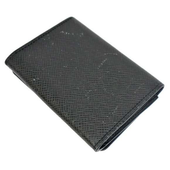 Louis Vuitton Taiga Case Black Carte Visite Leather Envelope - Picture 1 of 6